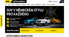 Desktop Screenshot of opel-akce.cz