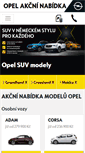 Mobile Screenshot of opel-akce.cz